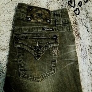 Miss Me Jean's Destressed Skinny